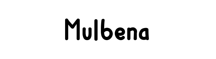 Mulbena  नि: शुल्क फ़ॉन्ट्स डाउनलोड