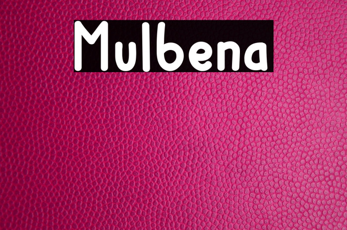 Mulbena Example 3