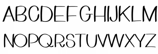 Mulberry Font Litere mari