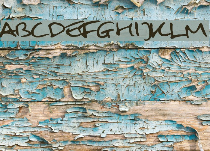Mulder handwriting Font examples