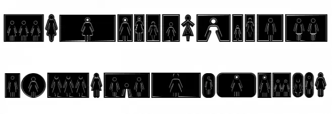 Mulher Regular Font Litere mari