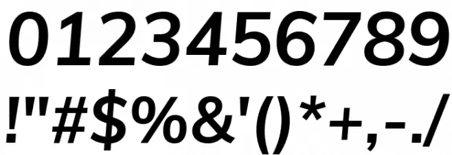 Muli Bold Italic Font OTHER CHARS