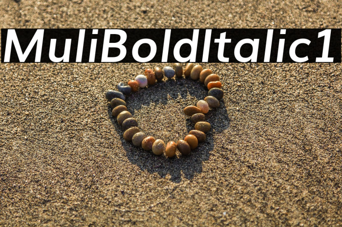 Muli Bold Italic1 Example 3