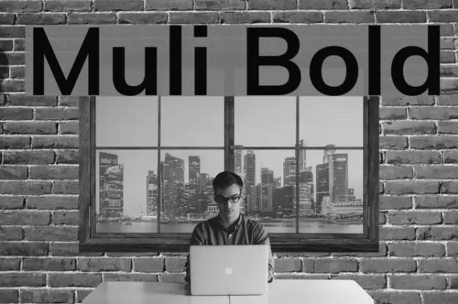 Muli Bold Example 2