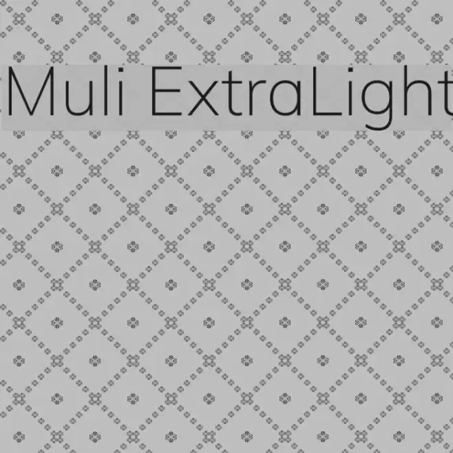 Muli ExtraLight examples