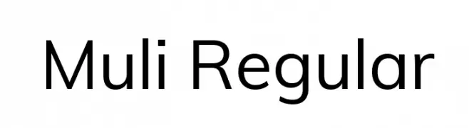 Muli Regular 