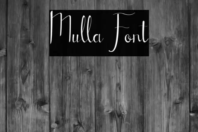 Mulla Font examples