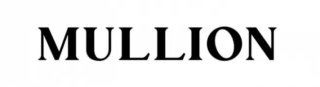 Mullion  Frei Schriftart Herunterladen