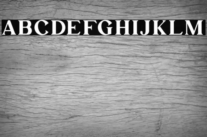 Mullion Font examples