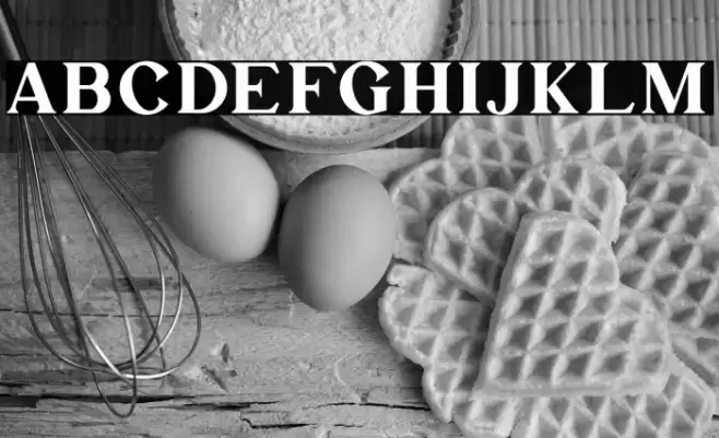 Mullion Font examples