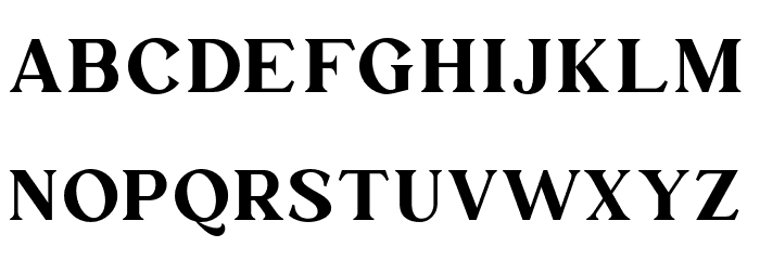 Mullion Font LOWERCASE