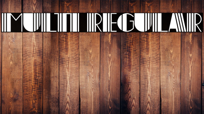 Multi Regular Example 2