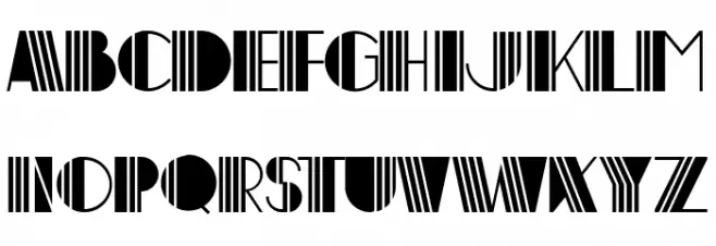 Multi Regular 字体 小写