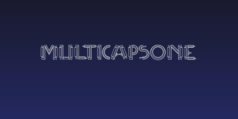 MultiCapsOne Social Header