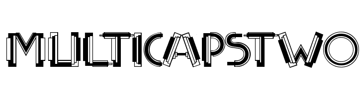 MultiCapsTwo  Descarca Fonturi Gratis