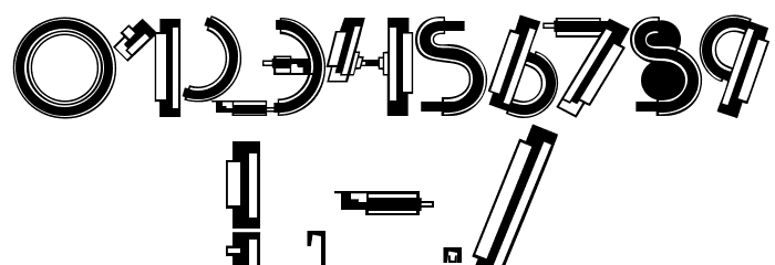 MultiCapsTwo Font OTHER CHARS