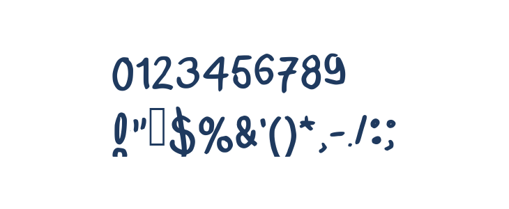 MultiEmily Regular Other Characters