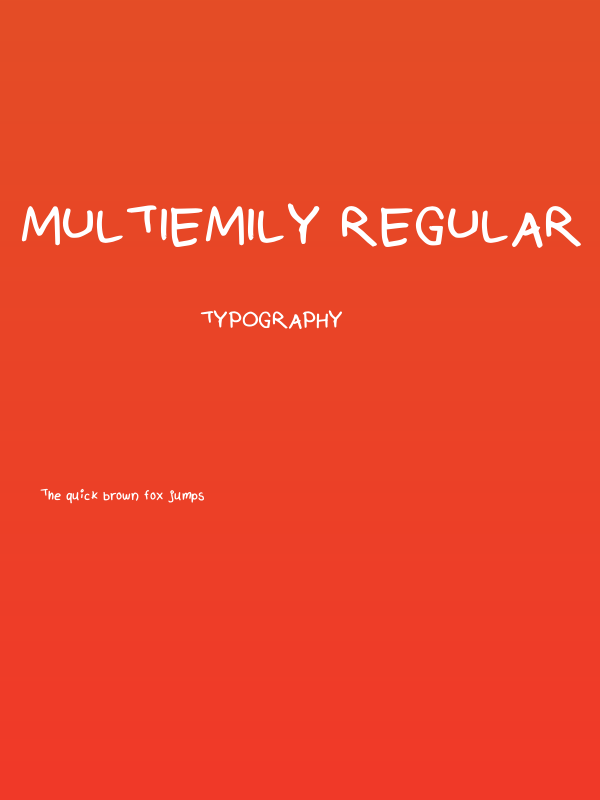 MultiEmily Regular Poster