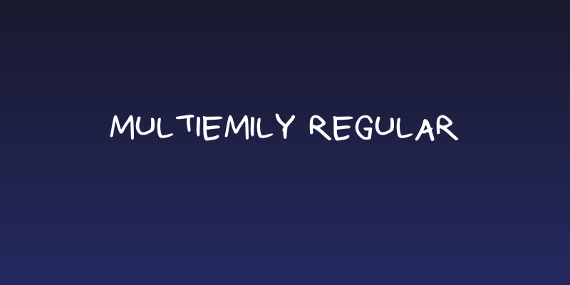 MultiEmily Regular Social Header