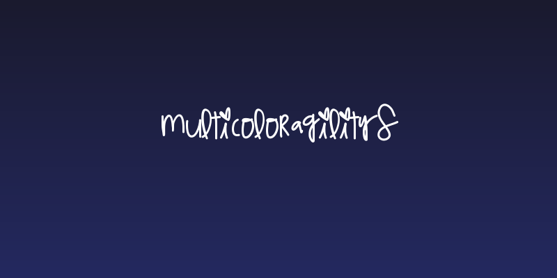 MulticolorAgilitys Social Header