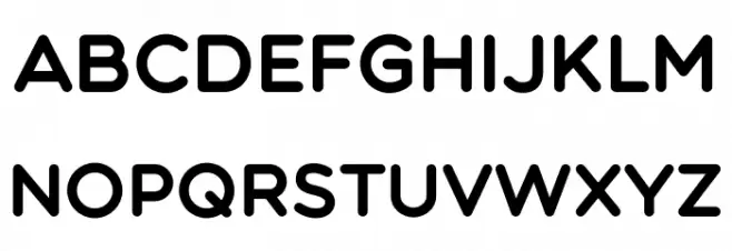 Multicolore Pro Font LOWERCASE