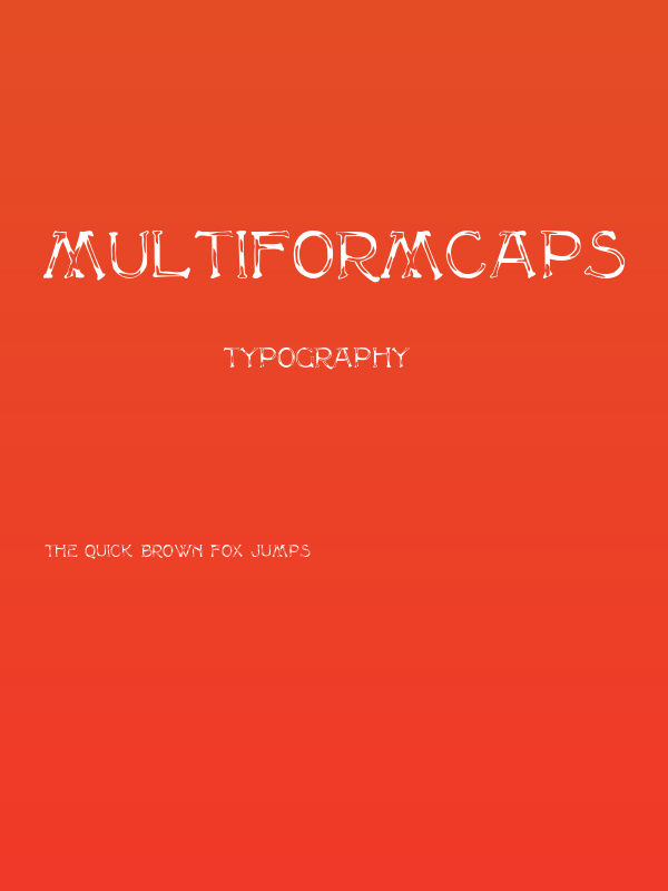 MultiformCaps Poster