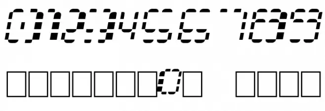 Multihora Font OTHER CHARS