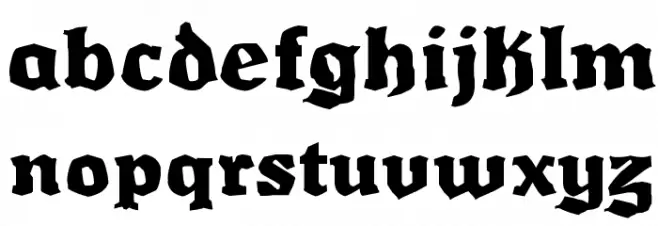 Multikultur ExtraBold Schriftart Groß