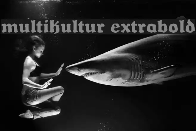 Multikultur ExtraBold Font examples