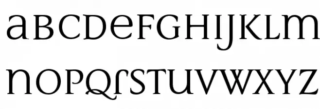 MultimaStrong フォント 大文字