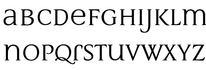 MultimaStrong Font LOWERCASE