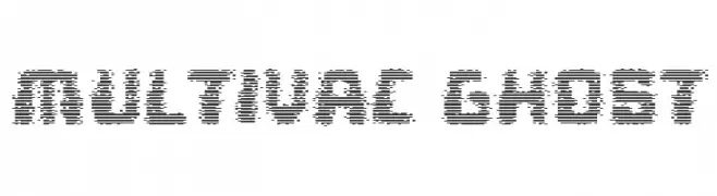Multivac Ghost  Fuentes Gratis Descargar