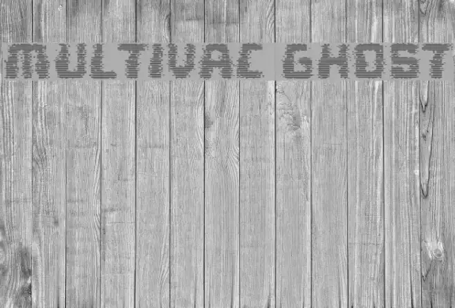 Multivac Ghost Example 1