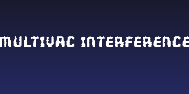 Multivac Interference Social Header