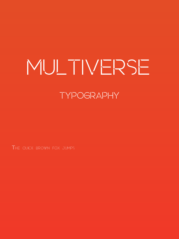 Multiverse Poster