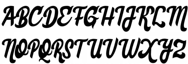 MumbaiCurryDemo Schriftart Groß