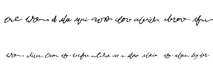 MumbleGrumbleIIBB Font OTHER CHARS