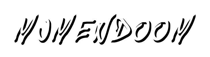 Mumendoom  font caratteri gratis