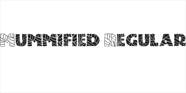 Mummified Regular Logo