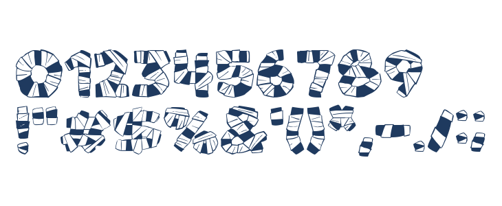 Mummy Halloween Bold Italic Other Characters