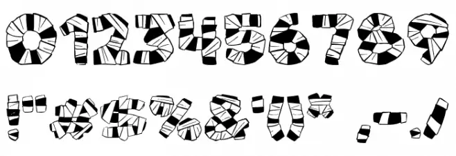 Mummy Halloween Bold Italic Font OTHER CHARS