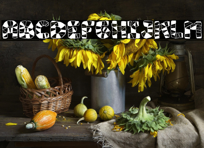 Mummy Halloween Bold Italic Example 1