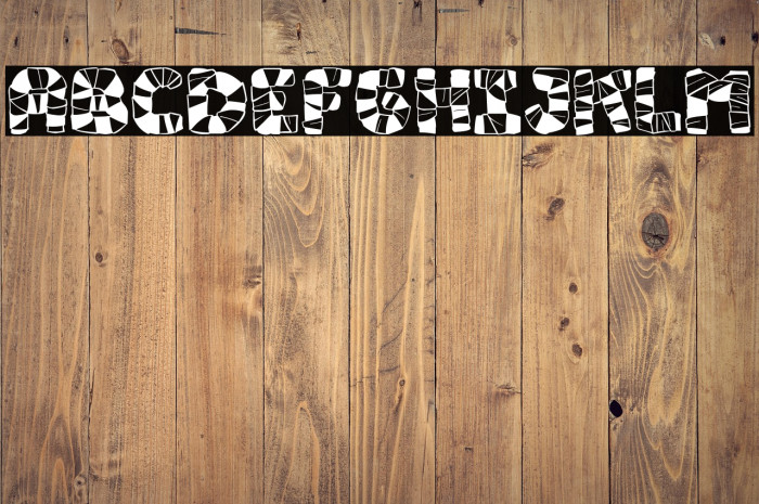 Mummy Halloween Bold Italic Example 2