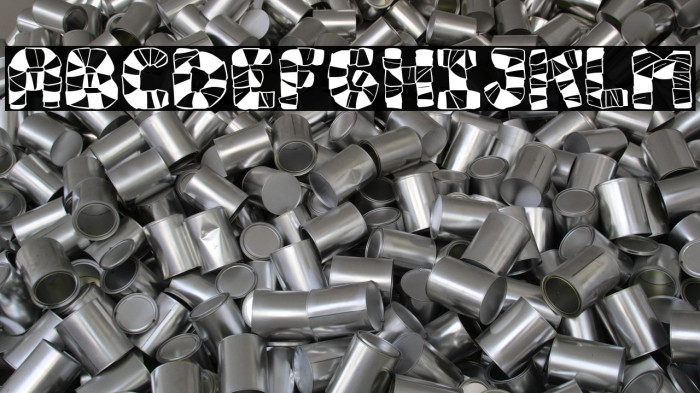 Mummy Halloween Bold Italic Example 3