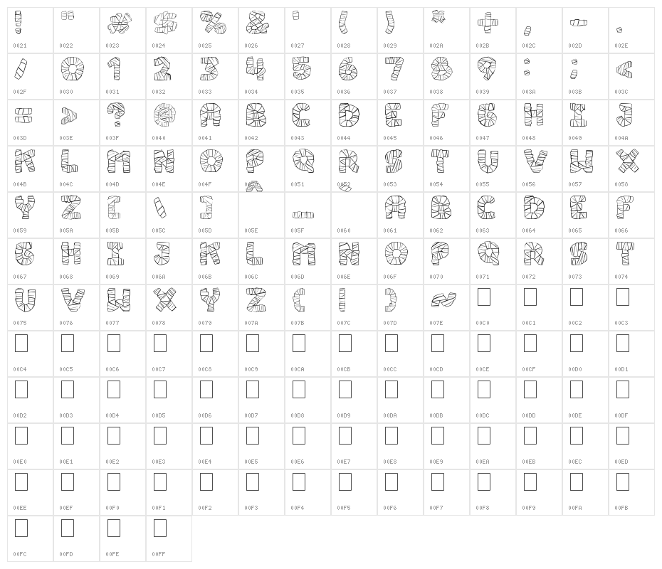 Mummy Halloween Character Map