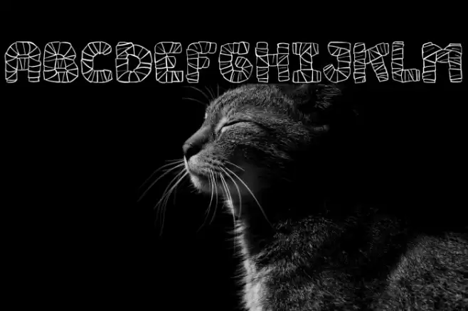 Mummy Halloween Font examples