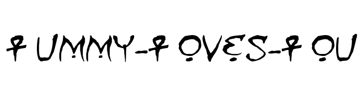 Mummy-Loves-You Font