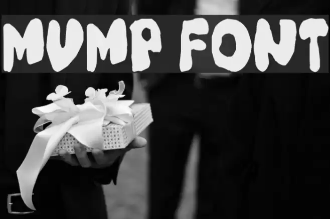 Mump Font examples