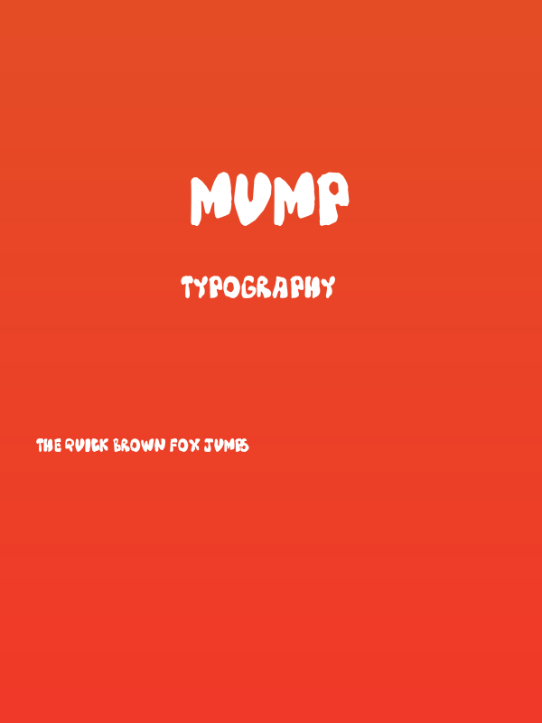 Mump Poster