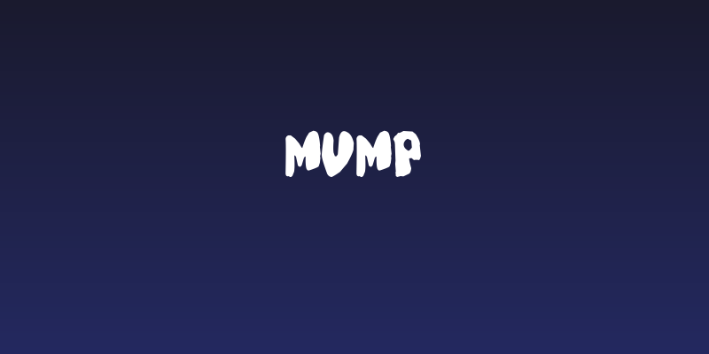 Mump Social Header